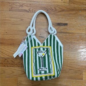 Viral Martini Beaded Bag